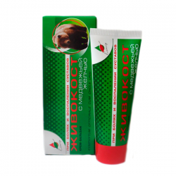 Живокост с медвежей желчью крем-бальзам, 75 мл