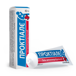 Проктиале гель антигеморроидальный для интимной гигиены профилактический, 25 мл