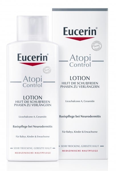 Eucerin AtopiControl лосьон для тела для атопической кожи, 250 мл