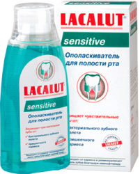 Lacalut (Лакалут) Сенситив ополаскиватель для полости рта, 300 мл