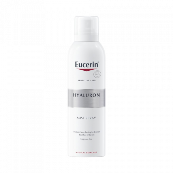 Eucerin увлажняющий спрей с гиалуроном для чувствительной кожи, 150 мл