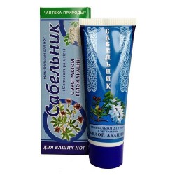 Сабельник гель бальзам для ног, 75 мл