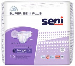 Подгузники SENI Large Supеr Plus, 10 шт.