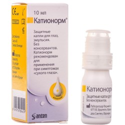 Катионорм капли для глаз, 10 мл