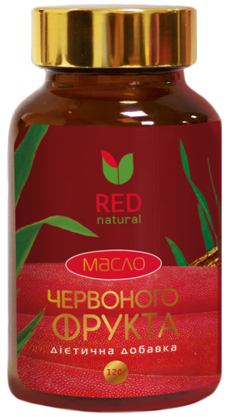 Масло красного фрукта диетическая добавка, банка, 120 г