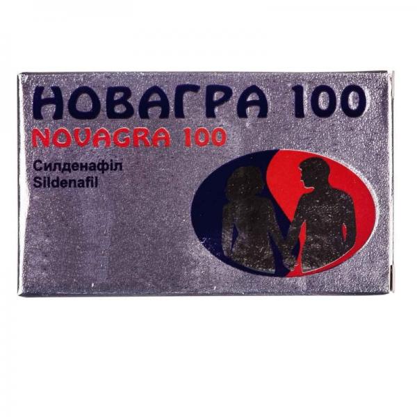 Новагра 100 мг N1 таблетки