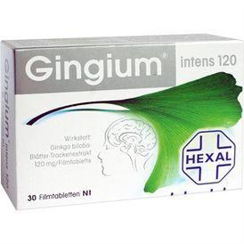 Гингиум 120 мг №30 таблетки