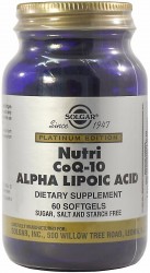 Солгар Нутрикоэнзим Q-10 капсулы, 60 шт.