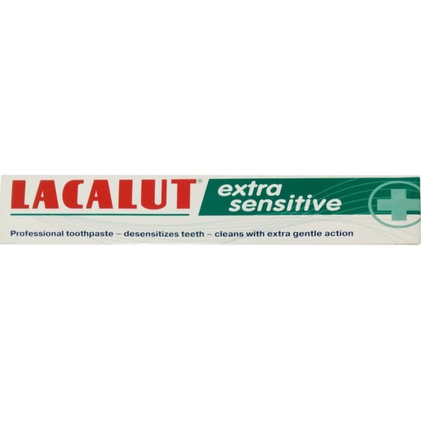 Зубная паста Lacalut Extra Sensitive (Лакалут Экстра Сенситив), 75 мл