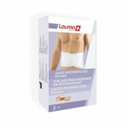 Пояс Lauma эластичный послеоперационный для спины модель 106, размер 5, белый