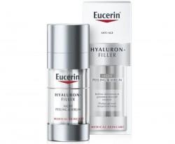 Eucerin Hyaluron-Filler ночной уход пилинг и сыворотка, 30 мл