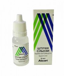 Искуcственные слезы капли в флаконе по 15 мл