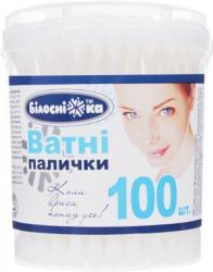 Палочки ватные косметические Белоснежкa N100