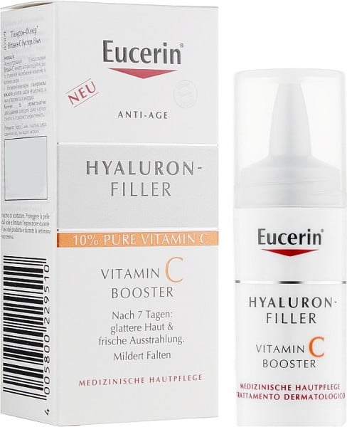 Eucerin Hyaluron-Filler Витамин С бустер, 8 мл