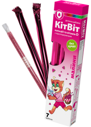 КитВит Кальций Витамин Д со вкусом малины в трубочках 7 шт.