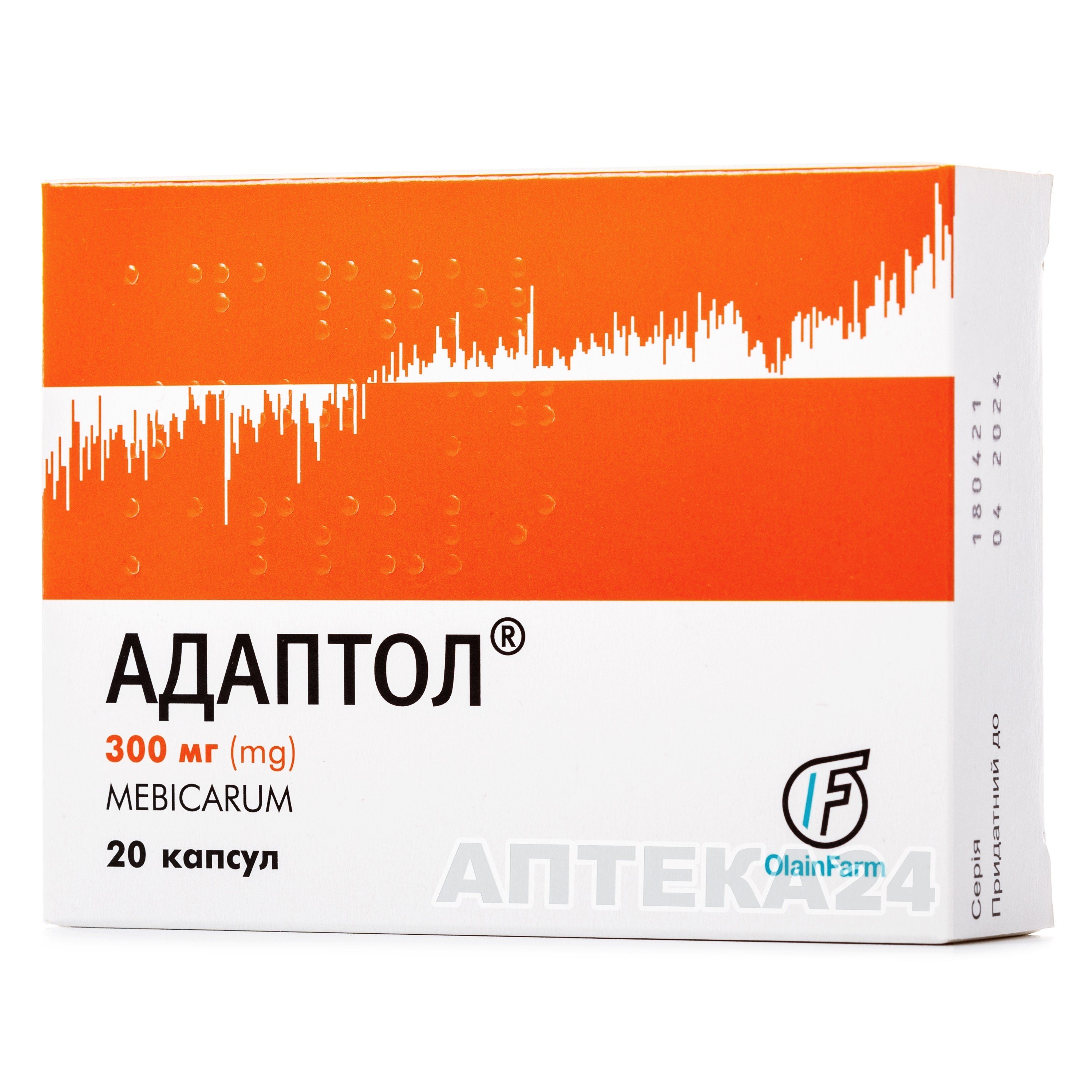 Адаптол капсули по 300 мг, 20 шт.: інструкція, ціна, відгуки, аналоги .