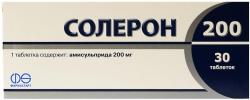 Солерон таблетки 200 мг N30 