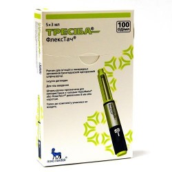 Тресиба ФлексТач раствор, 100 ЕД/мл, по 3 мл в шприц-ручках, 5 шт.