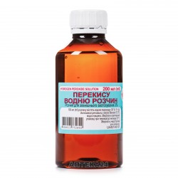 Перекись водорода раствор для внешнего применения 3%, 200 мл