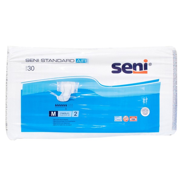 Подгузники для взрослых SENI STANDARD AIR medium, 30 шт.