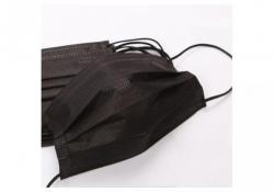 Маска нетканая Виола чёрная №50
