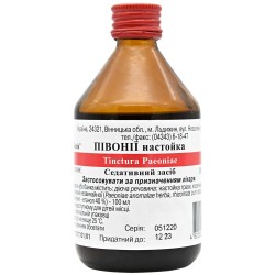 Пиона настойка, 100 мл - Биолек