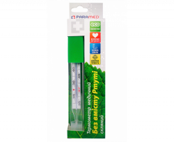 Термометр Paramed медицинский безртутный стеклянный