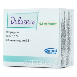 Дивигель гель 0,1%, по 0,5 г в пакетиках, 28 шт.
