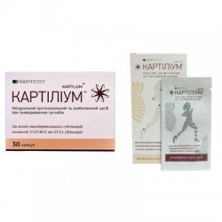 Картилиум капсулы, 30 шт. + Картилиум пластырь косметический, 3 шт. Акция