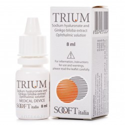 Триум капли стерильные для увлажнения глаз, 8 мл
