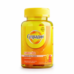 Супрадин Ведмежуйки пастилки жевательные для детей от 3 лет, 30 шт. + игрушка