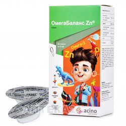 ОмегаБаланс сироп, по 5 мл в одноразовых ложках, 20 шт.