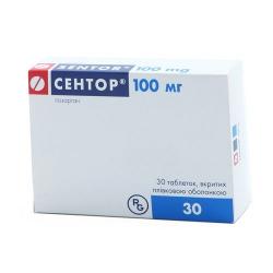Сентор  50 мг №30 таблетки