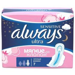 Always Ultra Night sensitive N7 прокладки