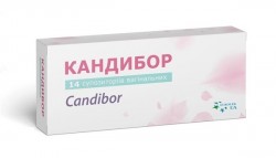 Кандибор суппозитории вагинальные, 14 шт.