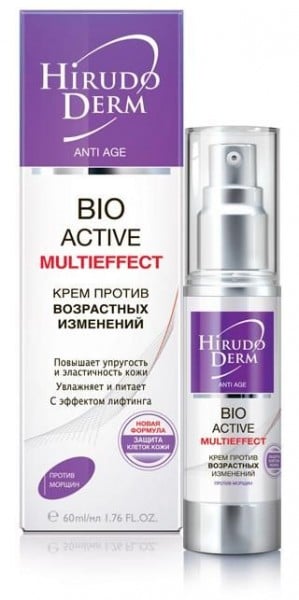 Hirudo Derm Bio Active Multieffect крем против возрастных изменений, 50 мл