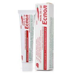 Эспол мазь от боли в суставах и мышцах 30 г Лубныфарм