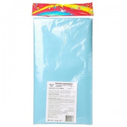 Клеенка подкладная ПВХ 2 х 1,4 м голубая, 1 шт. - Flowers of life