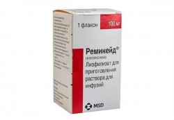 Ремикейд лиофилизат для приготовления раствора для инфузий, 100 мг/20 мл, 1 шт.