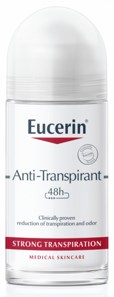Eucerin антиперспирант 48 часов защиты, 50 мл + Eucerin антиперспирант 48 часов защиты, 50 мл (1+1)