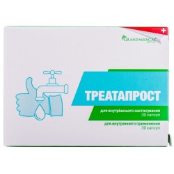 Треатапрост диетическая добавка для улучшения функционального состояния предстательной железы и мочевыводящих путей, капсулы, 30 шт.