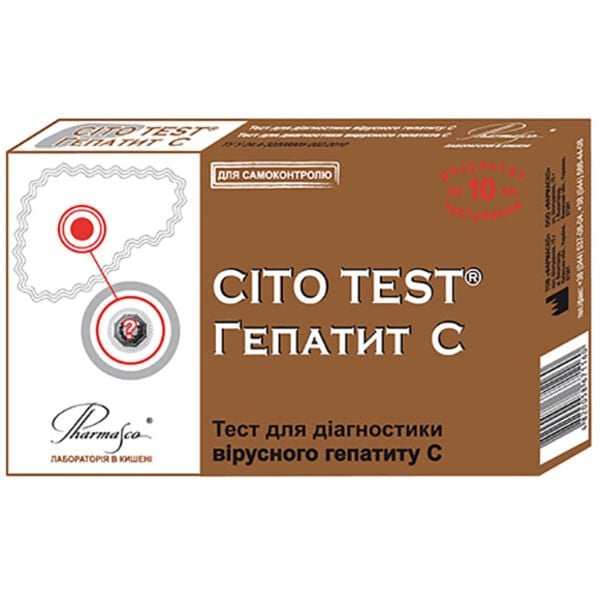 CITO TEST диагностический тест на вирусный гепатит C HCV