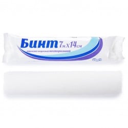 Бинт марлевый медицинский нестерильный тип марли 17, 700см x 14см - Перлина