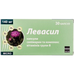 Левасил капсулы по 140 мг, 30 шт.