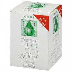 Береш плюс капли оральные по 30 мл в флаконе, 4 шт.