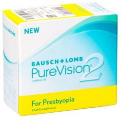 Контактные линзы PureVision 2 Multi-Focal 6 шт. H 8.6 +05.50
