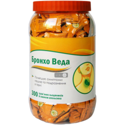 Бронхо Веда №300 апельсин банка