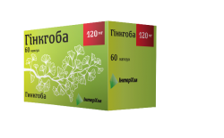 Гинкгоба капсулы по 120 мг, 60 шт. - ИнтерХим
