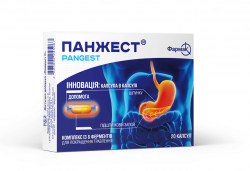 Панжест диетическая добавка для улучшения пищеварения, капсулы, 20 шт.