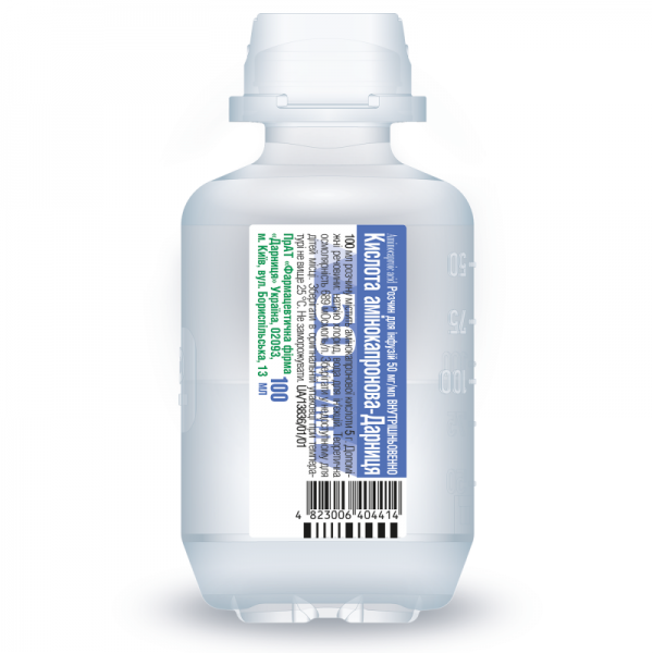 Кислота аминокапроновая-Дарница 50 мг/мл 100 мл